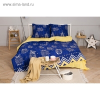 Постельное бельё "Этель" дуэт Ушастые совы (вид 3) 143 х 215 см - 2 шт., 220 х 240 см, 70 х 70 см - 2 шт