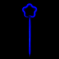 Неоновая палочка &laquo;Цветочек&raquo;