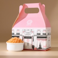 Соль для ванны &laquo;С Новым Годом!&raquo;, 500 г, аромат клубники в шампанском, Pink Collection by URAL LAB