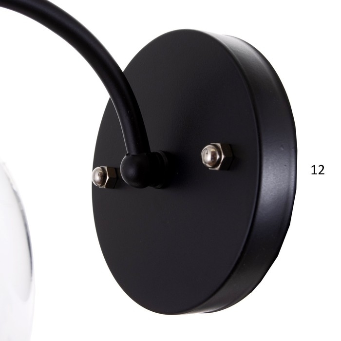 Бра 2073/1 E27 40Вт черный 17х13х20 см Бра 2073/1 E27 40Вт черный 17х13х20 см