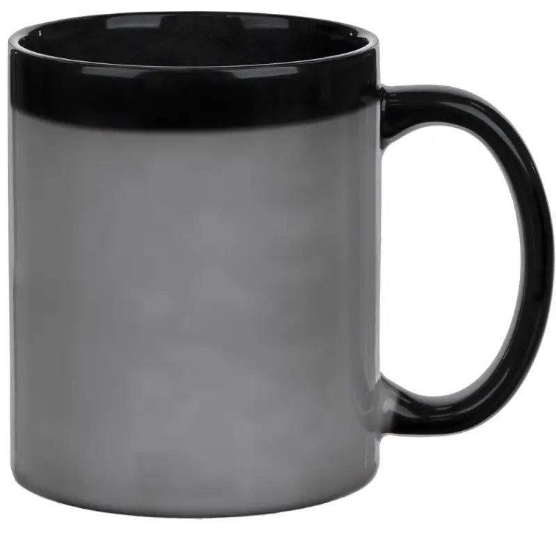 Кружка-хамелеон On Display, глянцевая, черная Кружка-хамелеон On Display, глянцевая, черная