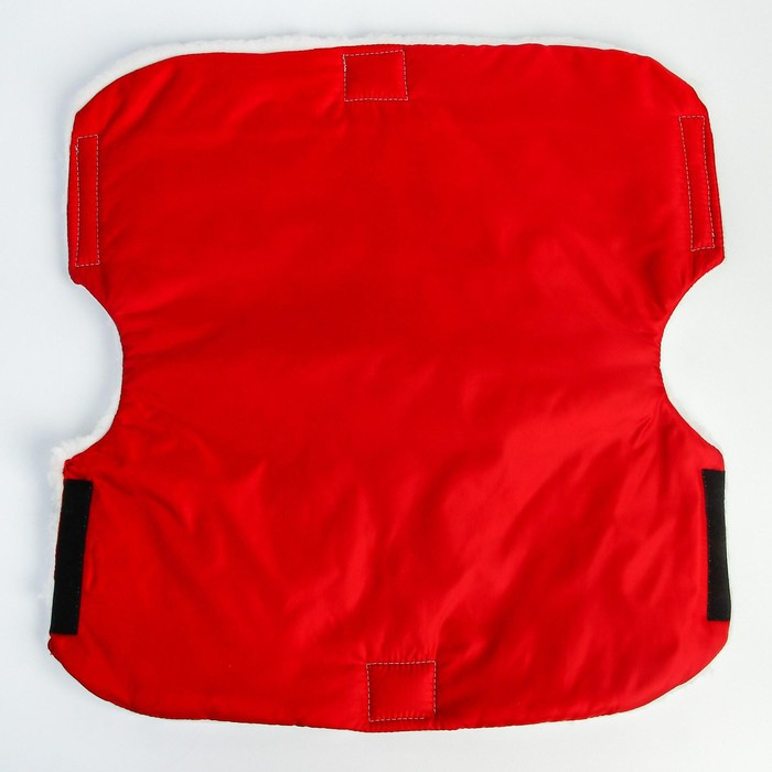 Муфта на ручку коляски, цвет красный Муфта на ручку коляски, цвет красный