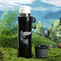 Термос с карабином &laquo;Лучший во всем&raquo;, 500 мл, сохраняет тепло 14 ч