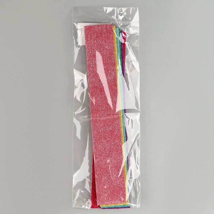 Набор фигурок из EVA с блёстками, 30 шт, цвет МИКС Набор фигурок из EVA с блёстками, 30 шт, цвет МИКС