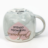 Кружка керамическая &laquo;Бабушка, ты в моём сердце&raquo;, 350 мл, цвет серый