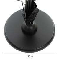 Торшер "Ариадна" 4хЕ27 15Вт чёрно-белый h.170 см