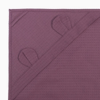 Детский вафельный уголок Экономь и Я 90х90 см, лаванда,100% хлопок, 200 г/м2