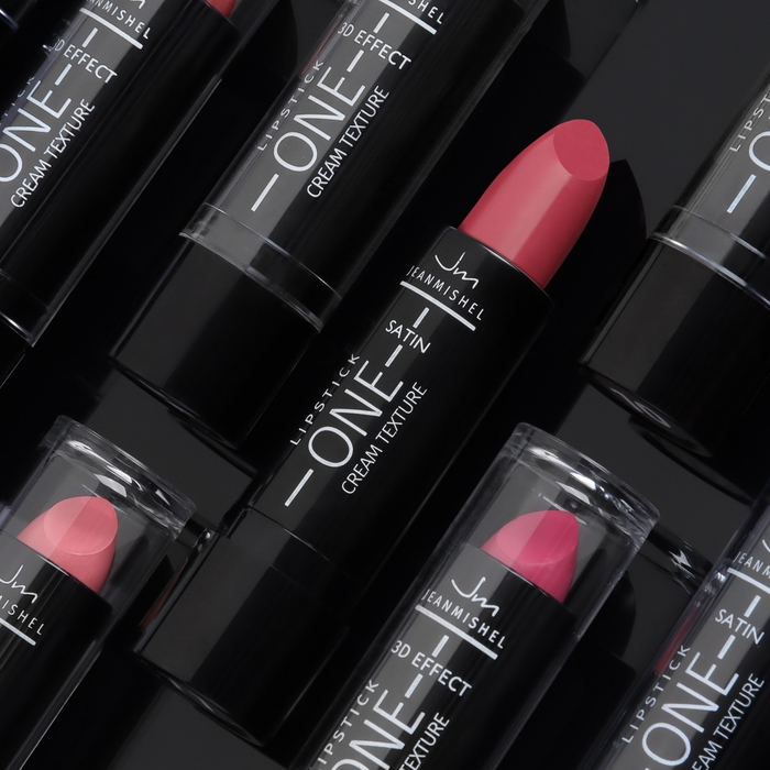 Помада для губ JEANMISHEL SATIN CREAM TEXTURE тон 10 карминовый, 14 г Помада для губ JEANMISHEL SATIN CREAM TEXTURE тон 10 карминовый, 14 г