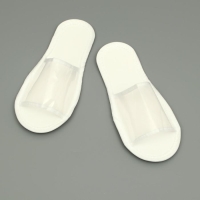 Одноразовые тапочки Водолей-Эконом, прозрачный мыс, размер 42 Одноразовые тапочки Водолей-Эконом, прозрачный мыс, размер 42