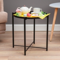 Кофейный столик " Тиволи" YS-8339, черный 41,5х43 см Кофейный столик " Тиволи" YS-8339, черный 41,5х43 см