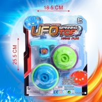 Набор волчков &laquo;НЛО&raquo;, с устройством запуска, цвета МИКС