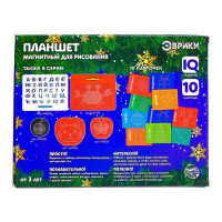 Планшет обучающий &laquo;Магнитное рисование&raquo;, новогодний, цвет красный, 375 отверстий