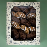 Коробка самосборная, крышка-дно, с окном, &laquo;Цветочный полет&raquo; 18 х 15 х 5 см