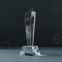 Сувенир стекло стела "Звезда - Победитель" 6,5х6,5х23 см Сувенир стекло стела "Звезда - Победитель" 6,5х6,5х23 см