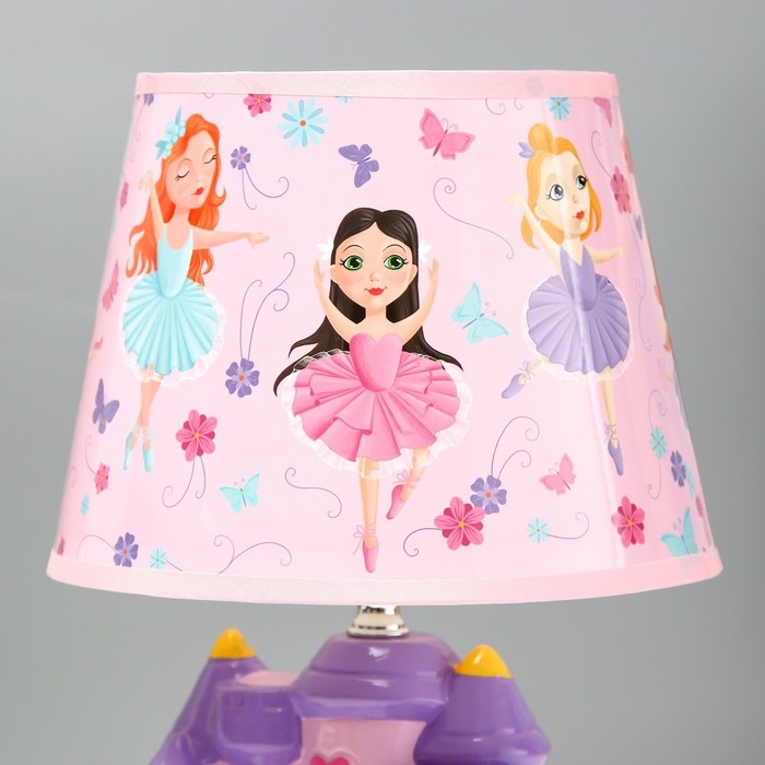Настольная лампа "Замок принцессы" Е14 15Вт МИКС 20х20х31 см RISALUX