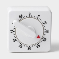 Таймер механический Доляна «Белый», 7×5 см Таймер механический Доляна «Белый», 7×5 см