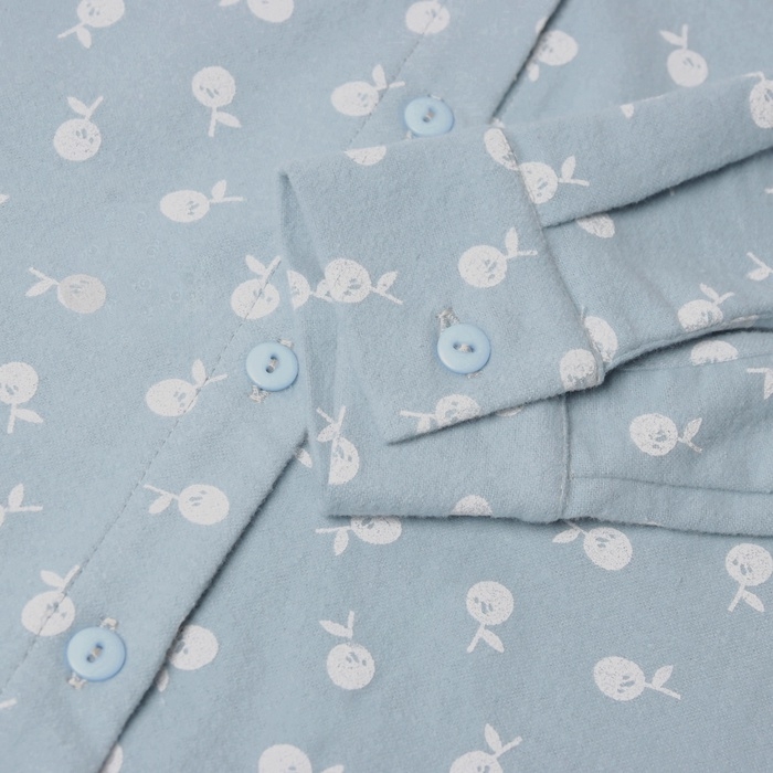 Рубашка детская с воланом KAFTAN р.32 (110-116 см), синий