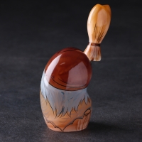 Сувенир "Бабушка Яга с метлой", селенит Сувенир "Бабушка Яга с метлой", селенит