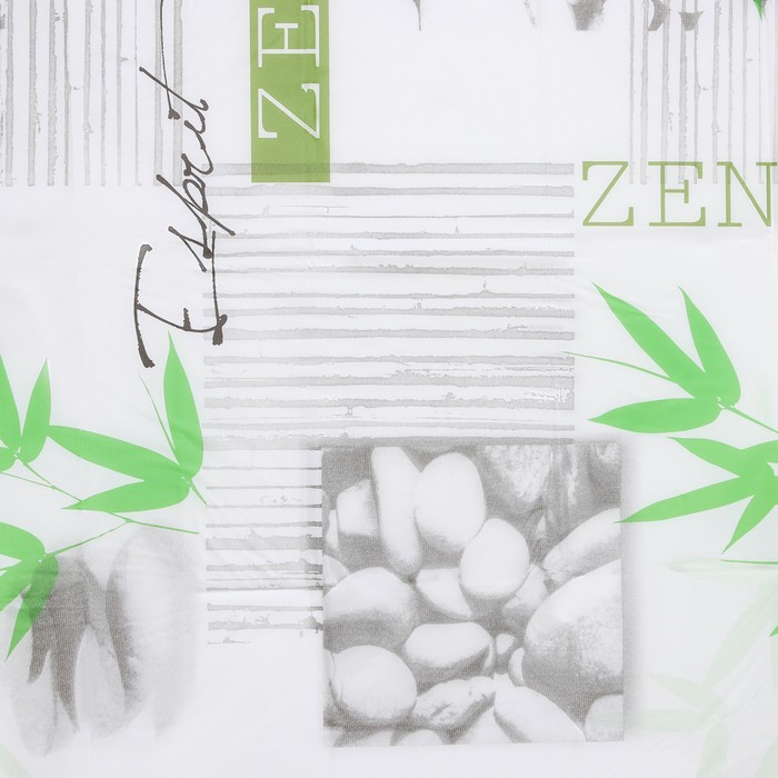 Штора для ванны Доляна «Дзен», 180×180 см, EVA Штора для ванны Доляна «Дзен», 180×180 см, EVA