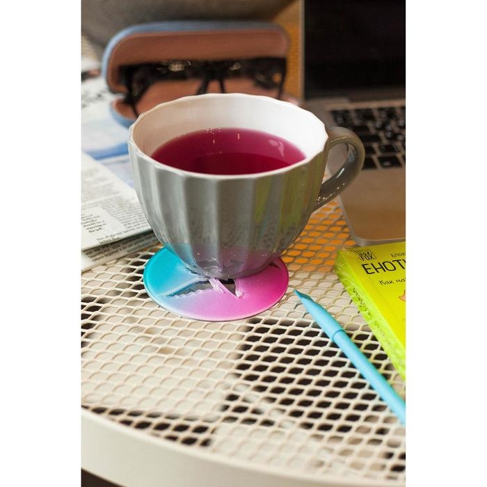 Кружка керамическая Доляна «Ноэми», 430 мл, цвет серый Кружка керамическая Доляна «Ноэми», 430 мл, цвет серый