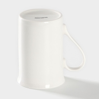 Кружка фарфоровая Доляна «Навстречу любви», 300 мл, цвет белый Кружка фарфоровая Доляна «Навстречу любви», 300 мл, цвет белый