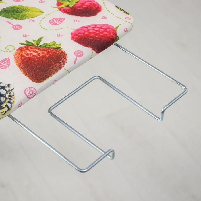 Доска гладильная Nika &laquo;Ника 1+&raquo;, 122&times;34,5 см, регулируемая высота до 80 см, рисунок микс