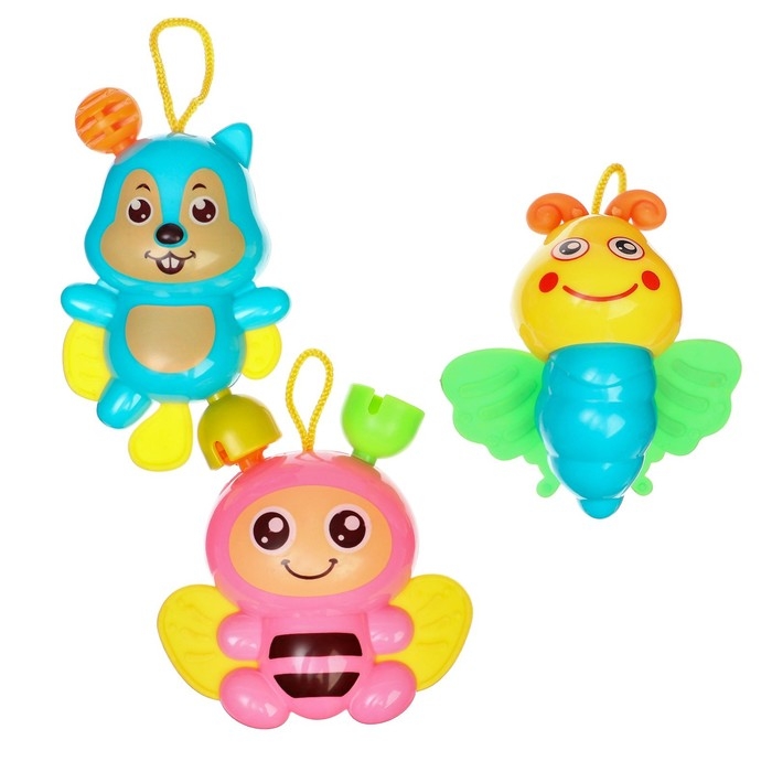 Набор погремушек &laquo;Собери меня&raquo;, 3 шт, Крошка Я