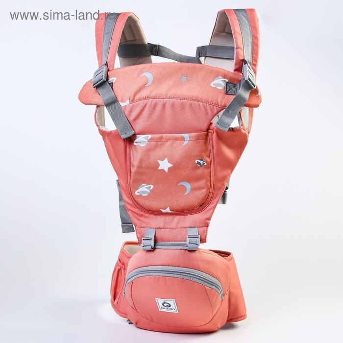 Рюкзак-кенгуру, хипсит для малыша «Звезды», от 3 до 20 кг., цвет оранжевый Рюкзак-кенгуру, хипсит для малыша «Звезды», от 3 до 20 кг., цвет оранжевый