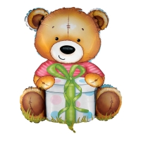 Фольгированный шар 33" «Милый мишка», фигура Фольгированный шар 33" «Милый мишка», фигура