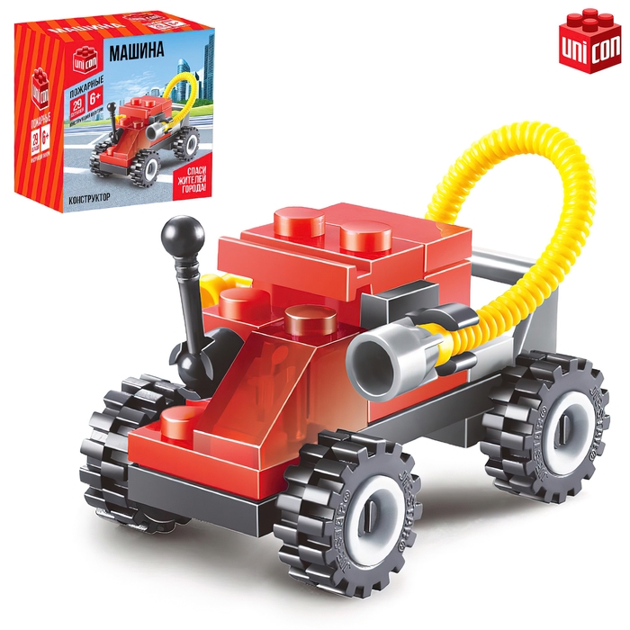 Конструктор &laquo;Машина&raquo;, 29 деталей