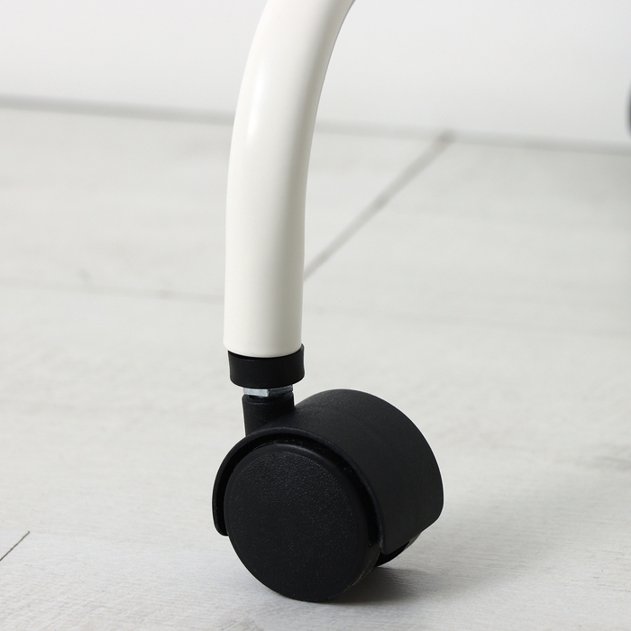 Стойка для одежды &laquo;Радуга&raquo;, 82&times;39&times;152 см, цвет белый