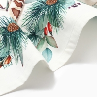 Скатерть Этель New Years treat 150х110см +/-3см с ВГМО, 100%хл, саржа 190гр/м2