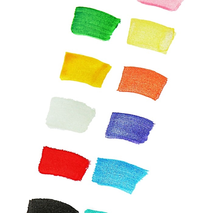 Акварель MIX 12цв пластик (6 классич+6 перламутр) Calligrata Акварель MIX 12цв пластик (6 классич+6 перламутр) Calligrata