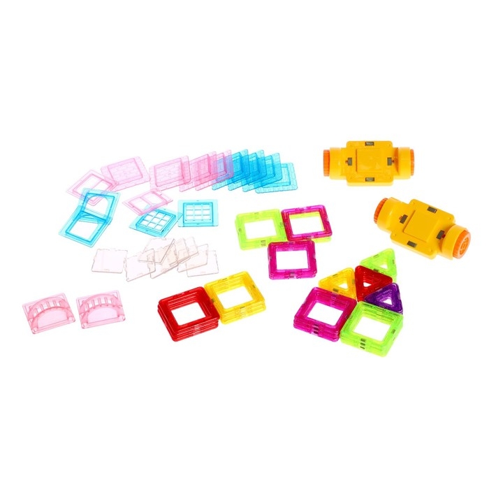 Конструктор магнитный &laquo;Мини магический магнит&raquo;, 56 деталей