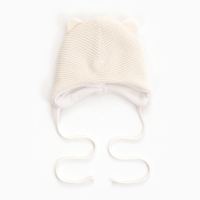 Шапка детская, цвет белый, размер 42-44 Шапка детская, цвет белый, размер 42-44