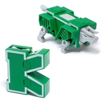 Робот &laquo;Дино-буква&raquo;, трансформируется в динозавра, МИКС