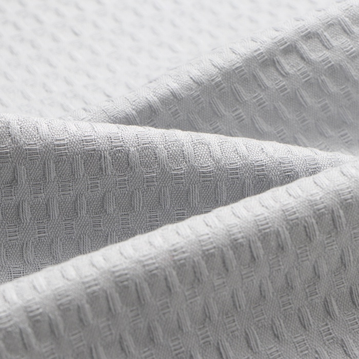 Набор кух.полотенец "Доляна" серый 35х60см-3шт., 100% хл, вафля, 220 гр/м2