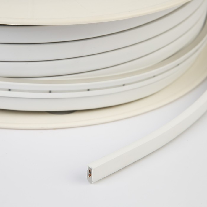 Гибкий неон General 6 × 12 мм, IP67, 50 м, SMD2835, 120 LED/м, 9,6 Вт/м, 12 В, свечение тёплое белое Гибкий неон General 6 × 12 мм, IP67, 50 м, SMD2835, 120 LED/м, 9,6 Вт/м, 12 В, свечение тёплое белое