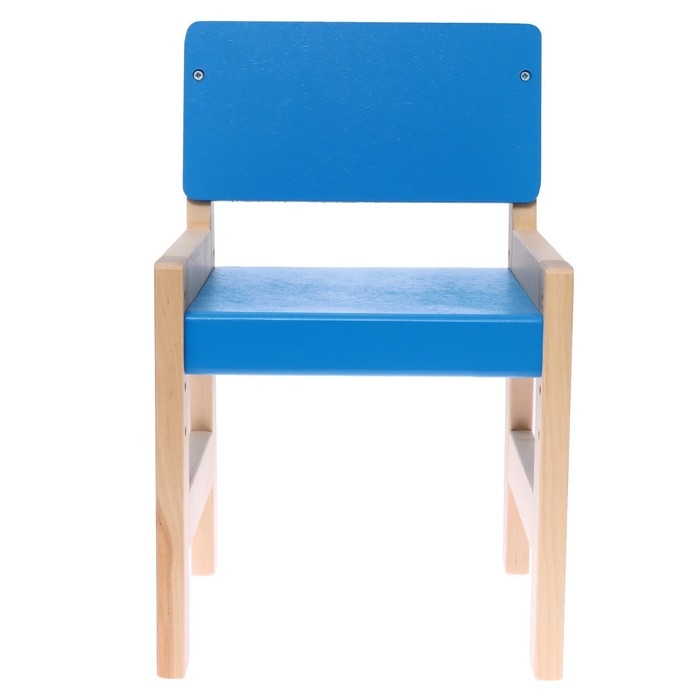 Стул регулируемый береза &laquo;Василек&raquo;, цвет синий