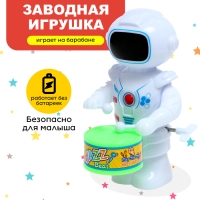 Заводная игрушка «Робот барабанщик» Заводная игрушка «Робот барабанщик»