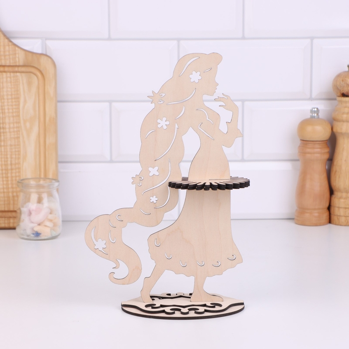 Салфетница &laquo;Девушка Лето&raquo;, фанера