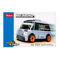 Конструктор Механо «Минивен», инерция, 59 деталей Конструктор Механо «Минивен», инерция, 59 деталей