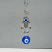 Подвеска от сглаза металл "Рука Фатимы" 19,5 см Подвеска от сглаза металл "Рука Фатимы" 19,5 см