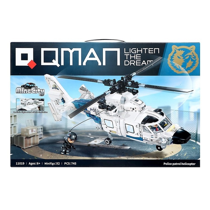 Конструктор Спецназ &laquo;Штурмовой вертолёт&raquo;, 745 деталей