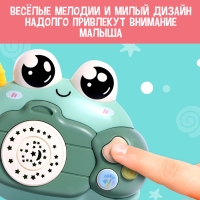 Музыкальная игрушка &laquo;Крошка Краб&raquo;, звук, свет, цвета МИКС