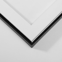 Фоторамка МДФ 40х50 см, белый с чёрным Фоторамка МДФ 40х50 см, белый с чёрным