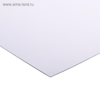 Лист ПЭТ-А, толщина 0.5 мм, 2,05 &times; 1,25 м, без УФ, прозрачный