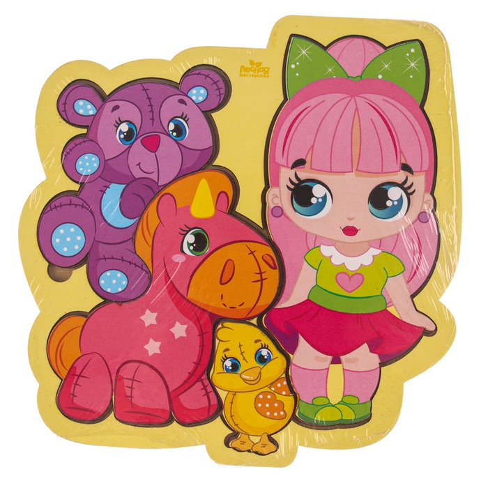 Головоломка &laquo;Игрушки&raquo; для самых маленьких