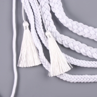 Карнавальный набор &laquo;На парад победы&raquo;: аксельбант и значок, белый