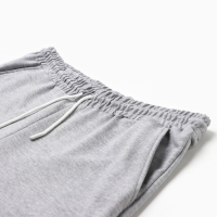 Брюки мужские, цвет серый меланж, р-р 48